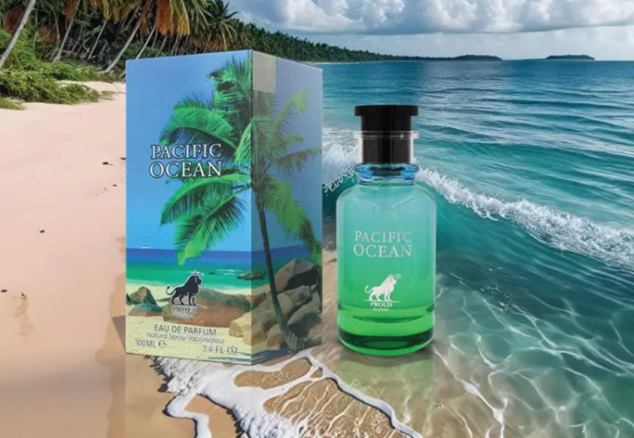 unisex fragrance inspired by the Pacific Ocean