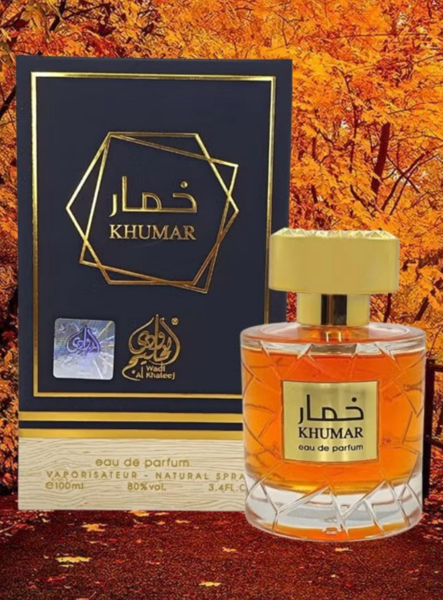 Khumar Eau De Parfum, a unisex fragrance