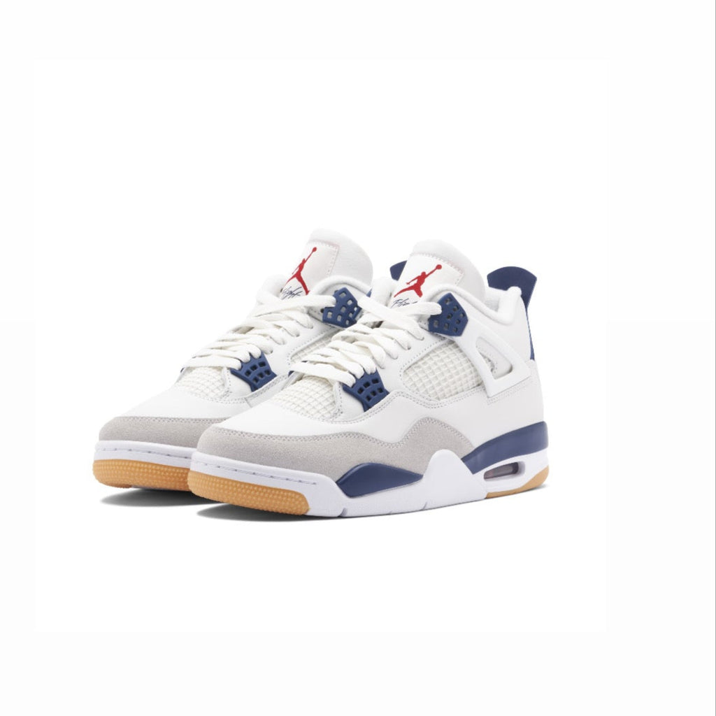 AIR JORDAN Nike SB x Air Jordan 4 White Navy